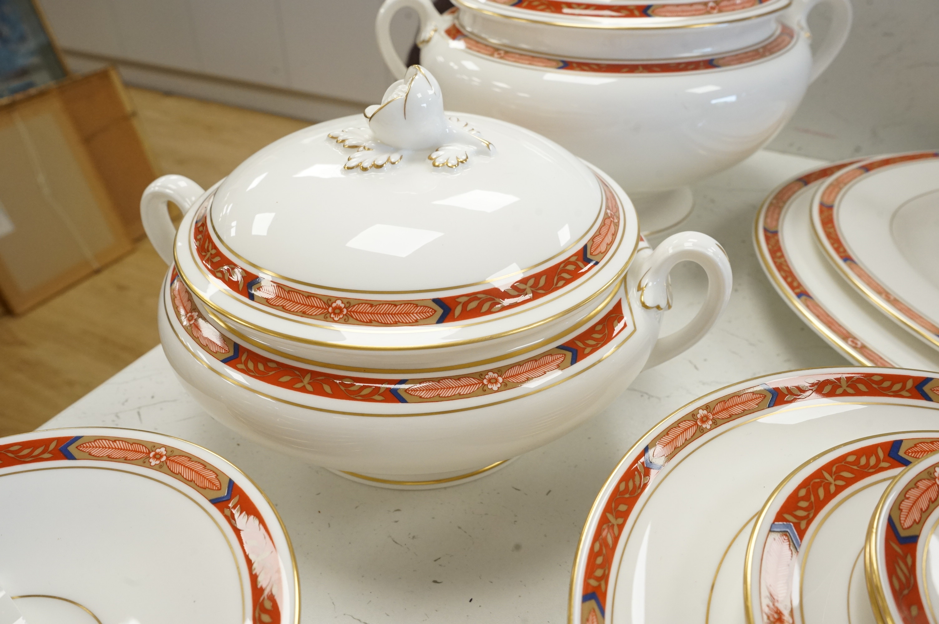 A Royal Worcester Beaufort dinner service